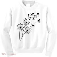 Dandelion Greyhound Flower Floral Greyhound Tree Kids Sweatshirt thumb 0