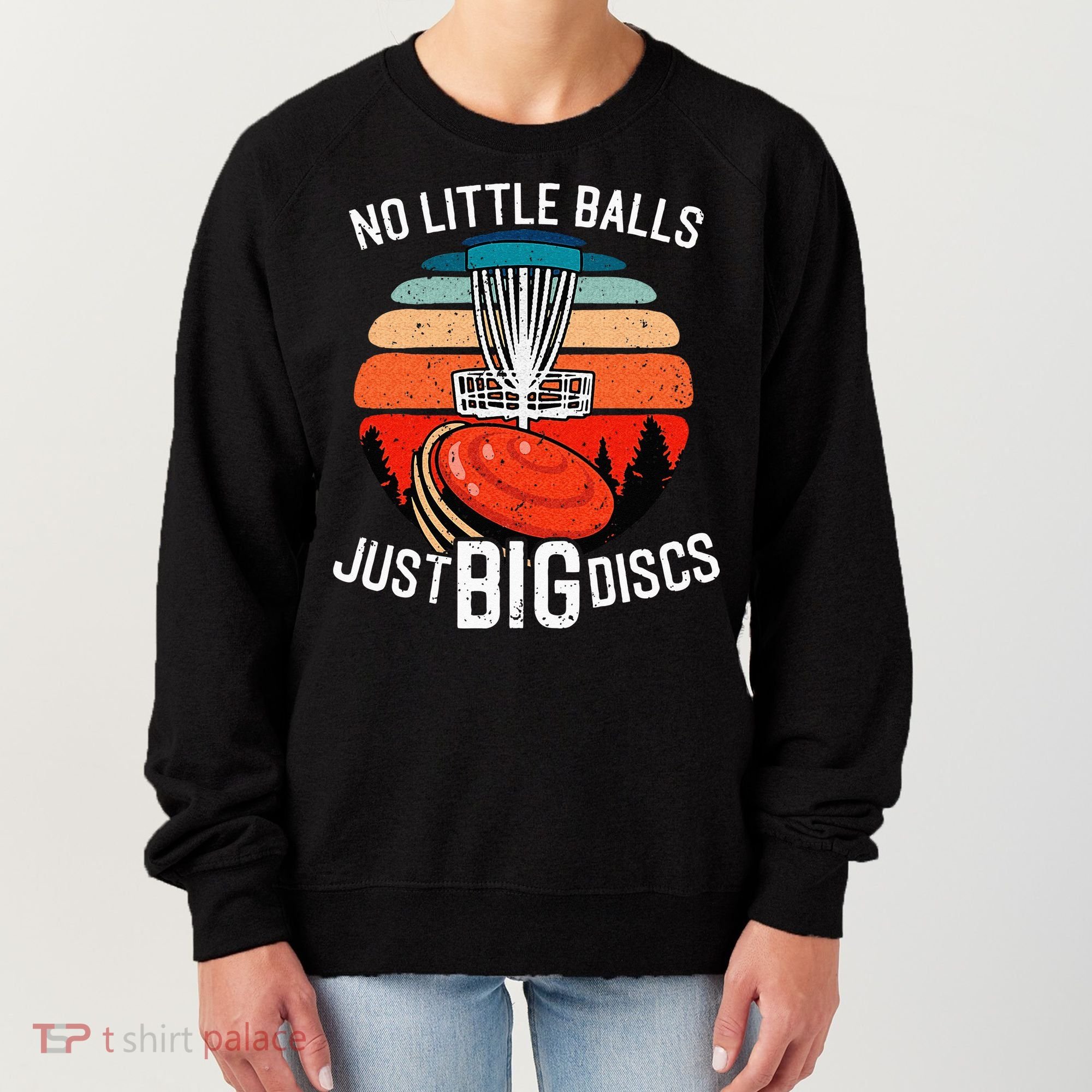 Disc Golf Funny Disc Golf Tee Disc Golf Player Women's Sweatshirt