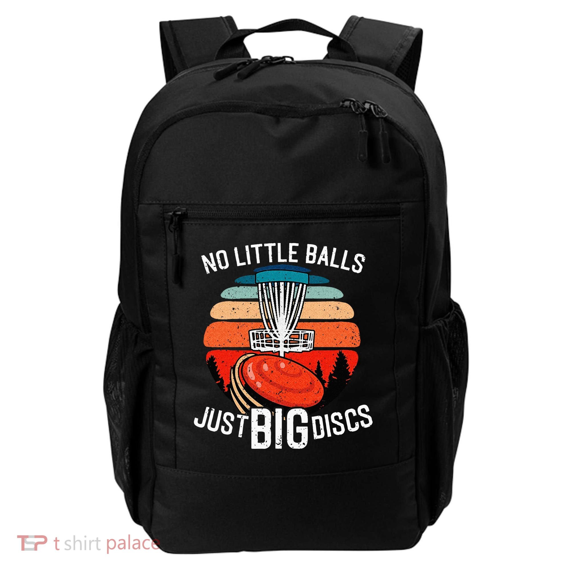 Disc Golf Funny Disc Golf Tee Disc Golf Player Backpack