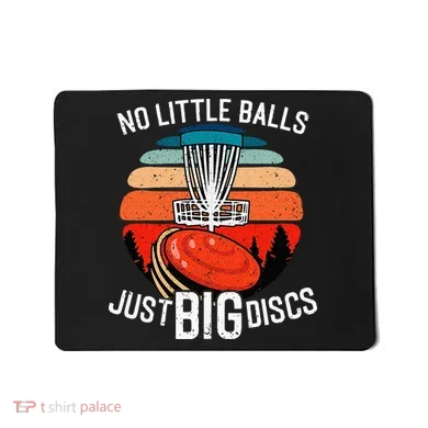Disc Golf Funny Disc Golf Tee Disc Golf Player Mousepad