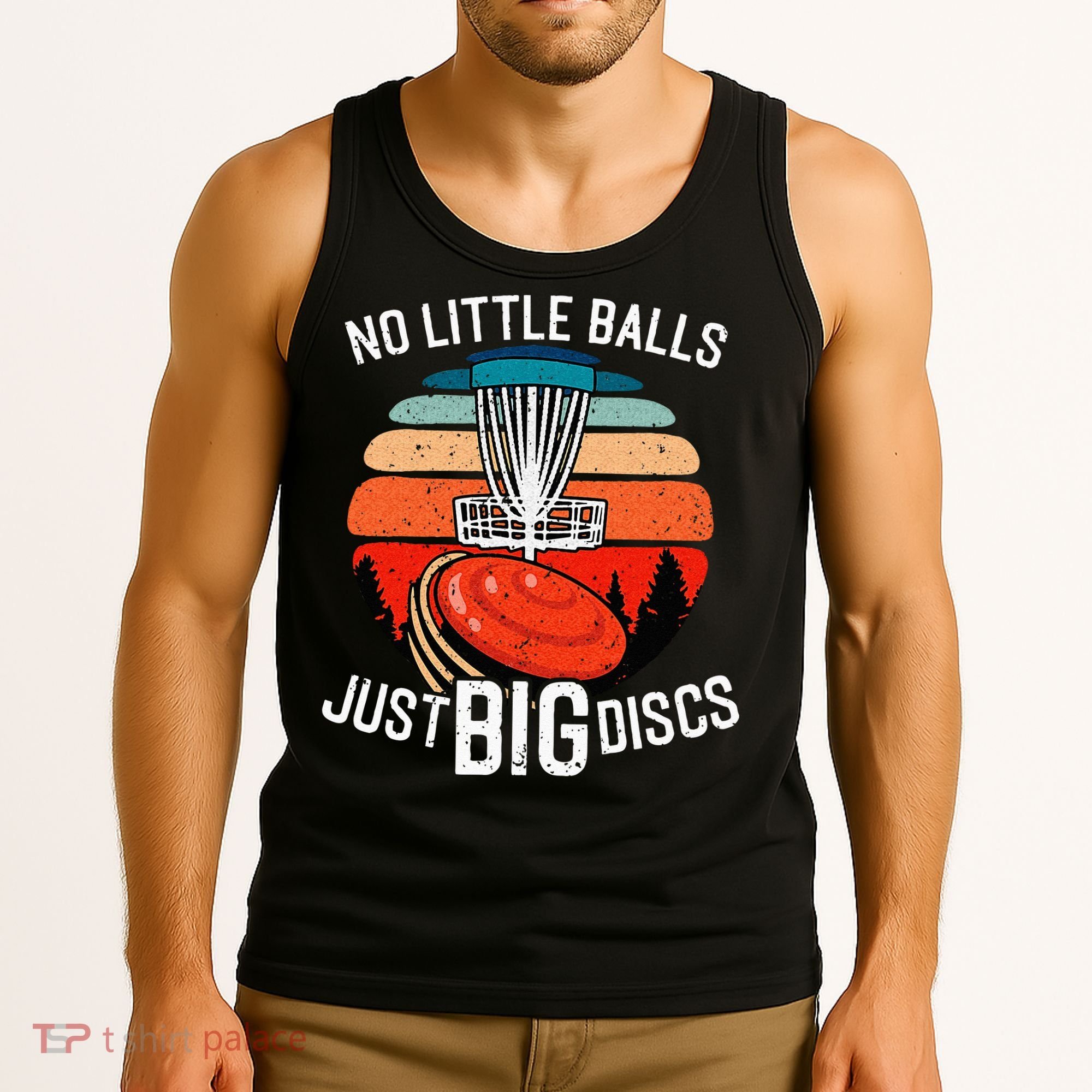 Disc Golf Funny Disc Golf Tee Disc Golf Player Tank Top