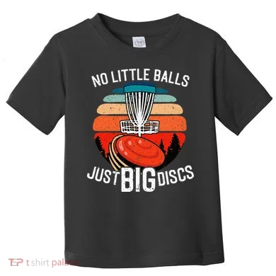Disc Golf Funny Disc Golf Tee Disc Golf Player Toddler T-Shirt