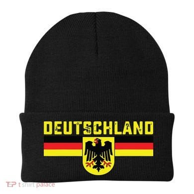 Deutschland Germany Flag Eagle German National Beanie