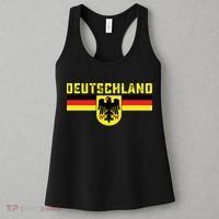 Deutschland Germany Flag Eagle German National Women's Tank Top thumb 3