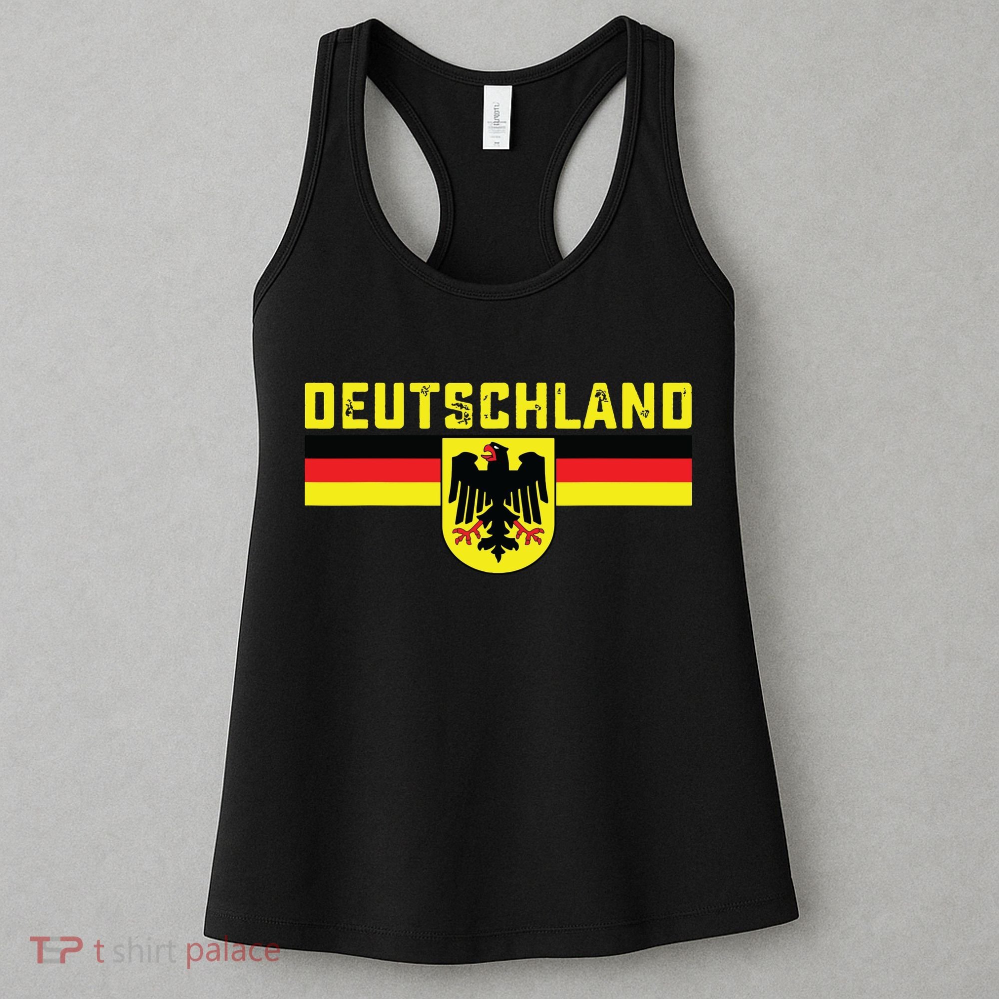 Deutschland Germany Flag Eagle German National Women's Tank Top