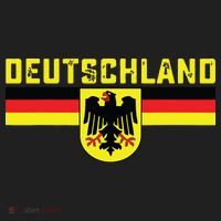 Deutschland Germany Flag Eagle German National Golf Towel thumb 3