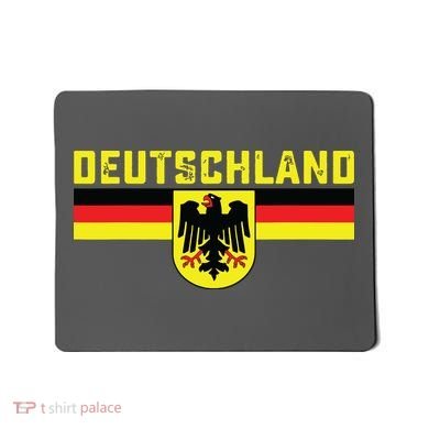 Deutschland Germany Flag Eagle German National Mousepad