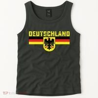 Deutschland Germany Flag Eagle German National Tank Top thumb 2