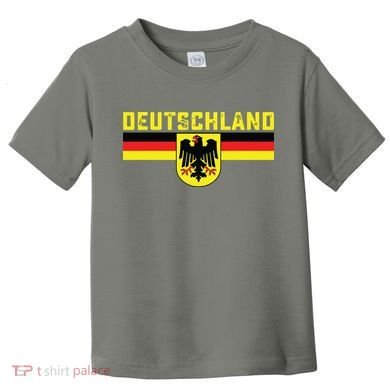 Deutschland Germany Flag Eagle German National Toddler T-Shirt