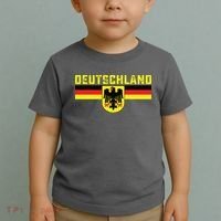 Deutschland Germany Flag Eagle German National Toddler T-Shirt thumb 2