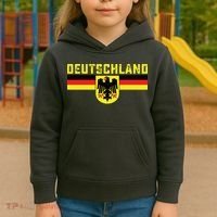 Deutschland Germany Flag Eagle German National Kids Hoodie thumb 3