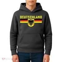Deutschland Germany Flag Eagle German National Kids Hoodie thumb 4