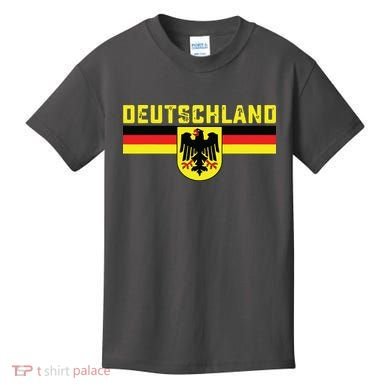 Deutschland Germany Flag Eagle German National Kids T-Shirt