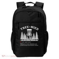 Disc Golf Funny Stupid Tree Treenied IV Backpack thumb 0