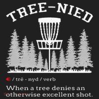 Disc Golf Funny Stupid Tree Treenied IV Beanie thumb 2