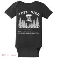 Disc Golf Funny Stupid Tree Treenied IV Baby Bodysuit thumb 0