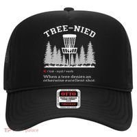 Disc Golf Funny Stupid Tree Treenied IV Hat thumb 0
