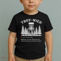 Disc Golf Funny Stupid Tree Treenied IV Toddler T-Shirt thumb 2
