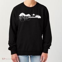 Disc Golf Flying Disc - Disc Golf Sunset Guitar Women's Sweatshirt thumb 0