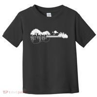 Disc Golf Flying Disc - Disc Golf Sunset Guitar Toddler T-Shirt thumb 0