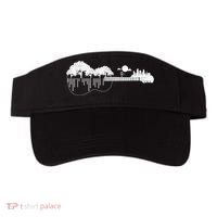 Disc Golf Flying Disc - Disc Golf Sunset Guitar Visor thumb 0