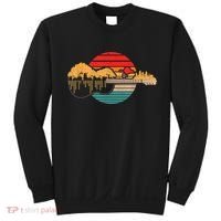 Disc Golf Flying Disc - Disc Golf Sunset Guitar Sweatshirt thumb 0