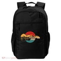 Disc Golf Flying Disc - Disc Golf Sunset Guitar Backpack thumb 0