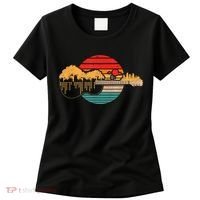 Disc Golf Flying Disc - Disc Golf Sunset Guitar Women's T-Shirt thumb 0