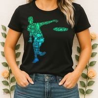 Disc Golf Frisbee  Women's T-Shirt thumb 2