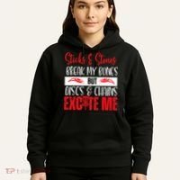 Disc Golf Funny Discs & Chains Excite Me Red Hoodie thumb 5