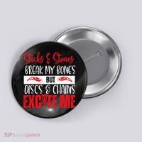 Disc Golf Funny Discs & Chains Excite Me Red Button thumb 0