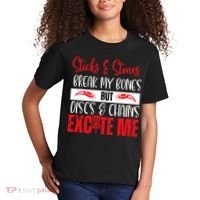 Disc Golf Funny Discs & Chains Excite Me Red Kids T-Shirt thumb 2
