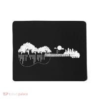 Disc Golf Flying Disc Disc Golf Sunset Guitar Mousepad thumb 0