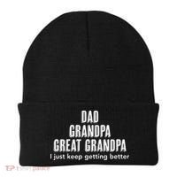 Dad Grandpa Fathers Day Gift Cool Beanie thumb 0