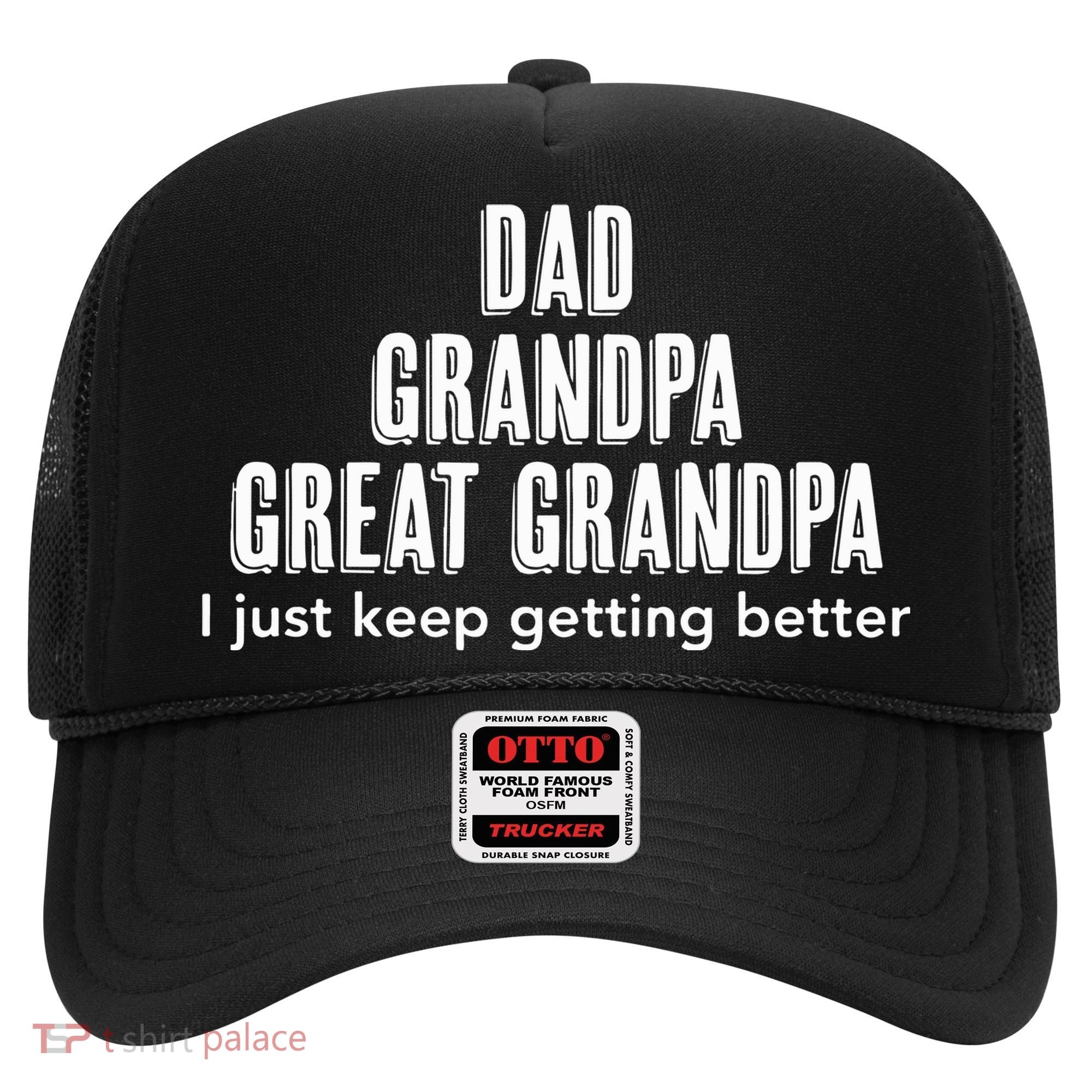 Dad Grandpa Fathers Day Gift Cool Hat