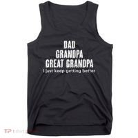 Dad Grandpa Fathers Day Gift Cool Tank Top thumb 0