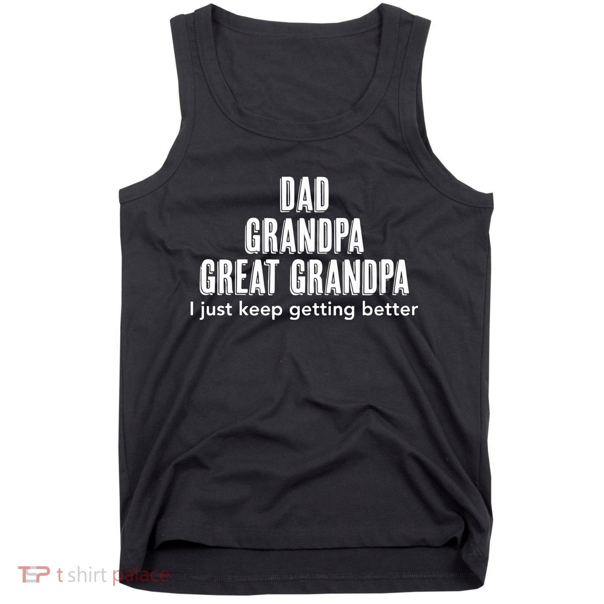Dad Grandpa Fathers Day Gift Cool Tank Top
