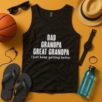 Dad Grandpa Fathers Day Gift Cool Tank Top thumb 4