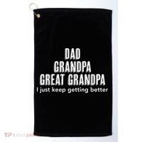 Dad Grandpa Fathers Day Gift Cool Golf Towel thumb 0