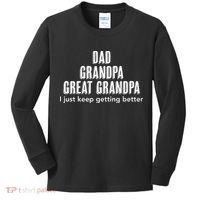 Dad Grandpa Fathers Day Gift Cool Kids Long Sleeve Shirt thumb 0