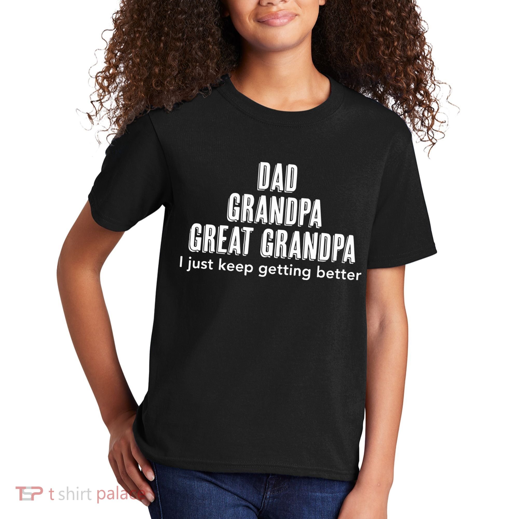 Dad Grandpa Fathers Day Gift Cool Kids T-Shirt