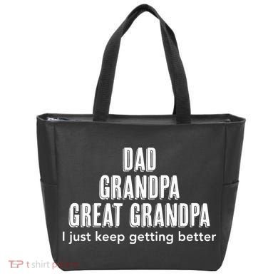Dad Grandpa Fathers Day Gift Cool Tote Bag