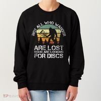 Disc Golf Funny Bigfoot Apparel Women's Sweatshirt thumb 0