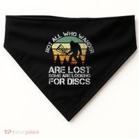 Disc Golf Funny Bigfoot Apparel USA-Made Doggie Bandana thumb 0