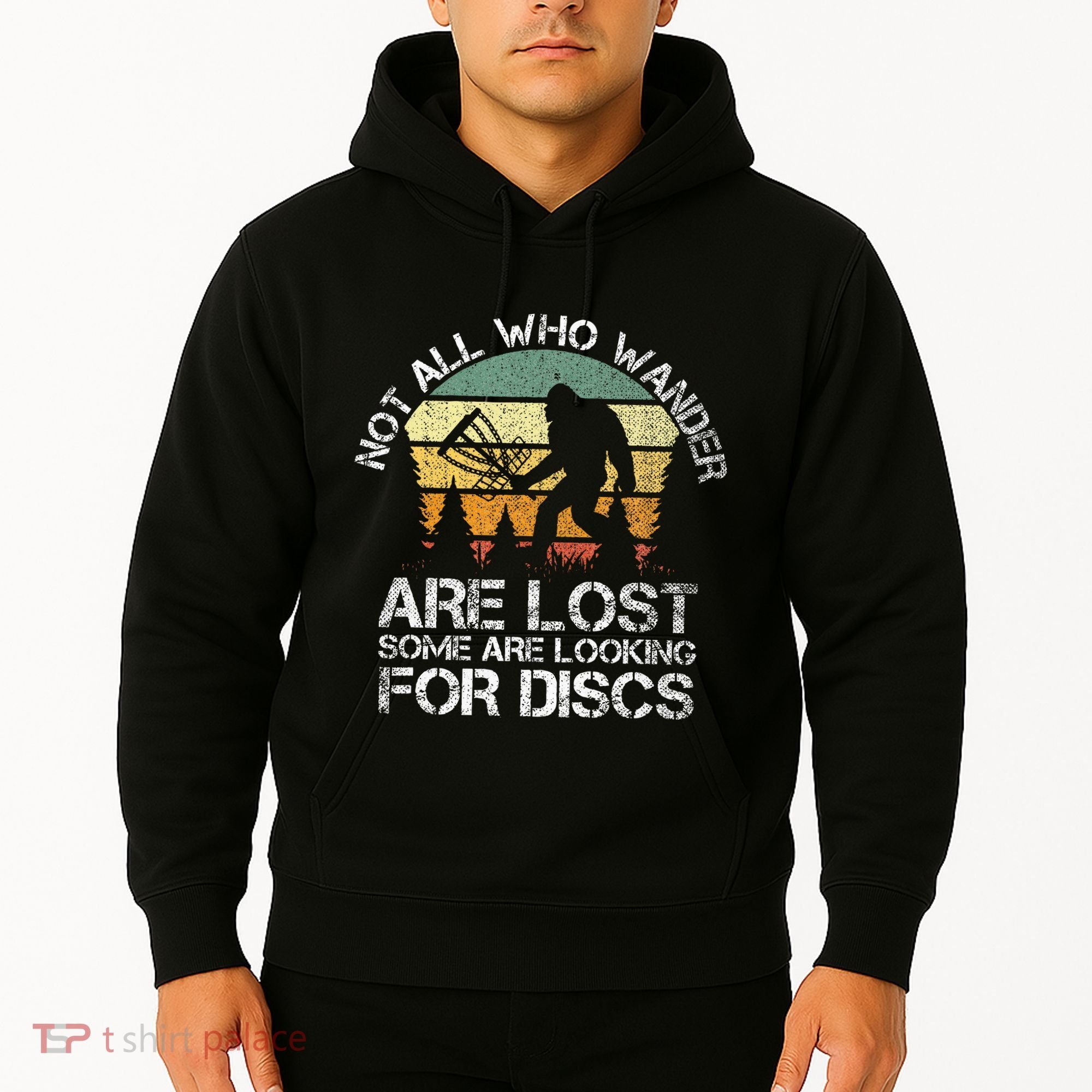 Disc Golf Funny Bigfoot Apparel Hoodie