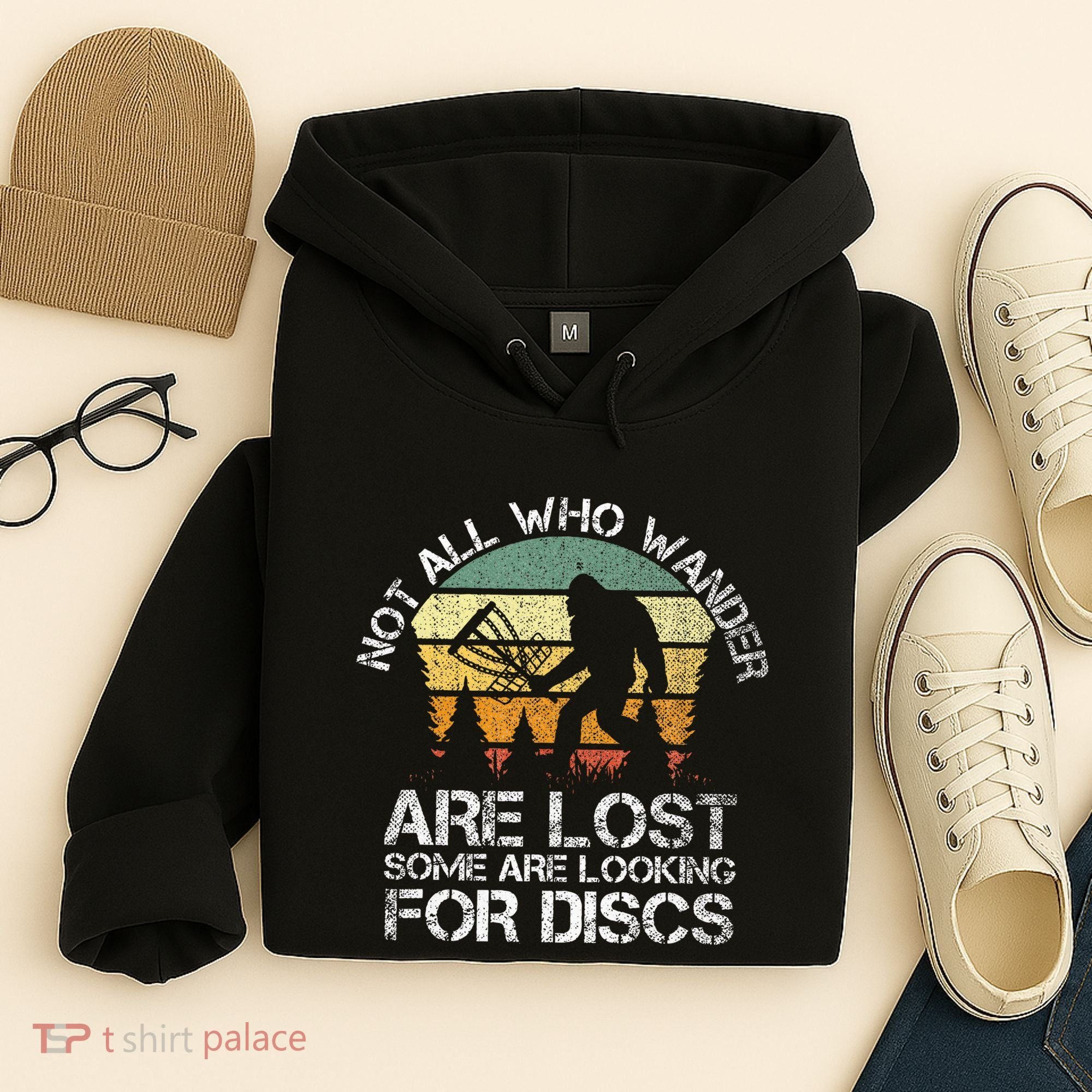 Disc Golf Funny Bigfoot Apparel Hoodie