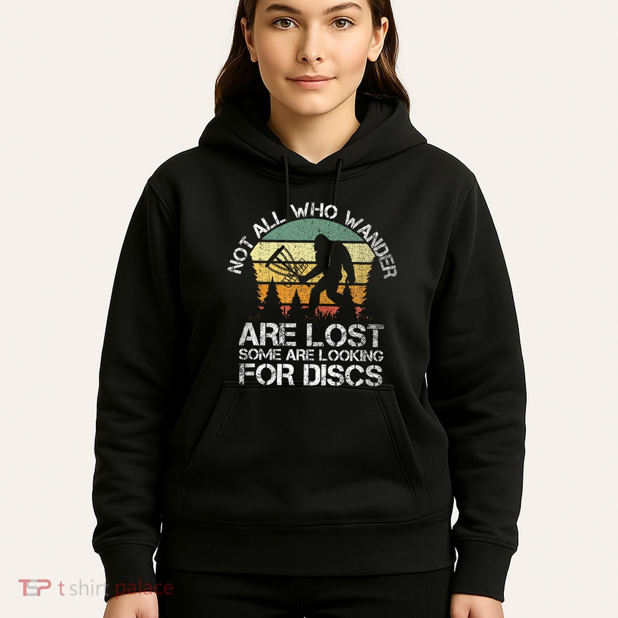 Disc Golf Funny Bigfoot Apparel Hoodie