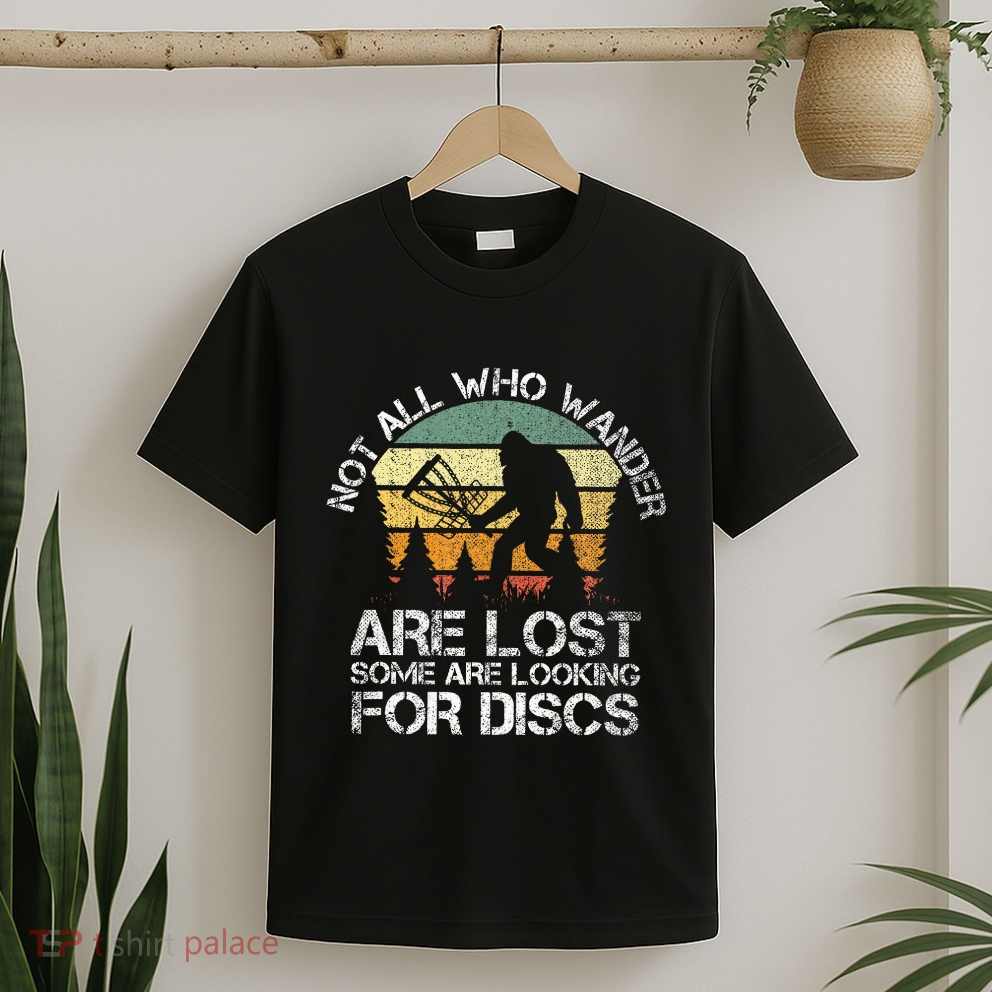 Disc Golf Funny Bigfoot Apparel T-Shirt