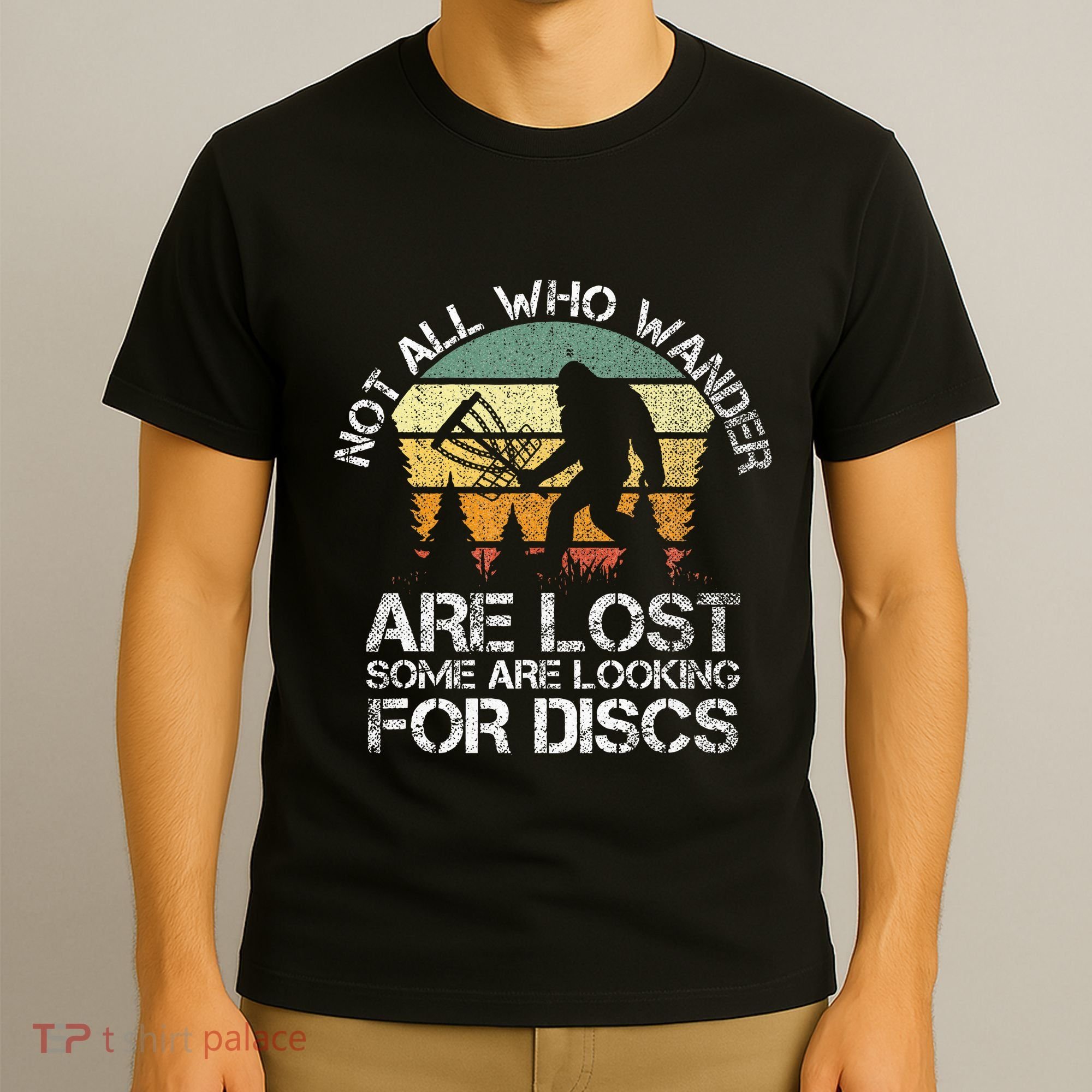 Disc Golf Funny Bigfoot Apparel T-Shirt