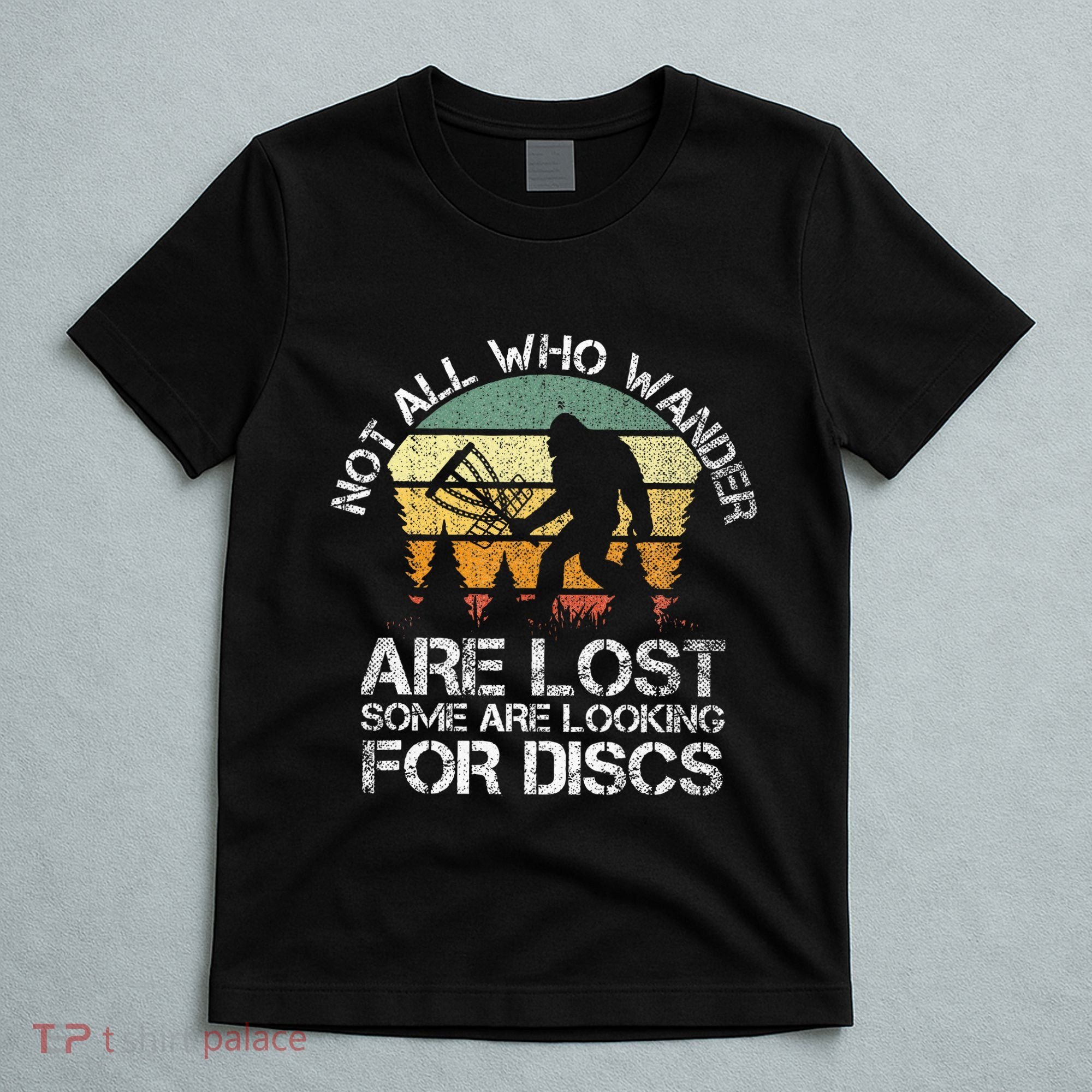 Disc Golf Funny Bigfoot Apparel T-Shirt
